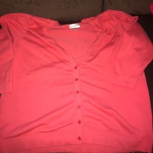 3/4 sleeve coral avenue cardigan
